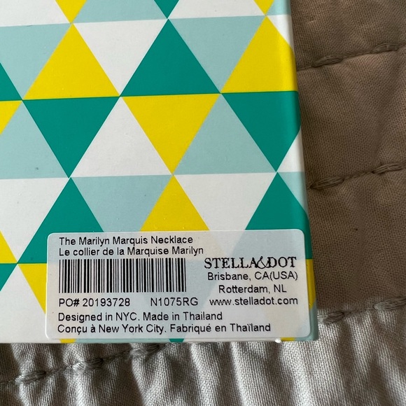 Stella & Dot Marilyn Marquis Necklace - Picture 3 of 3